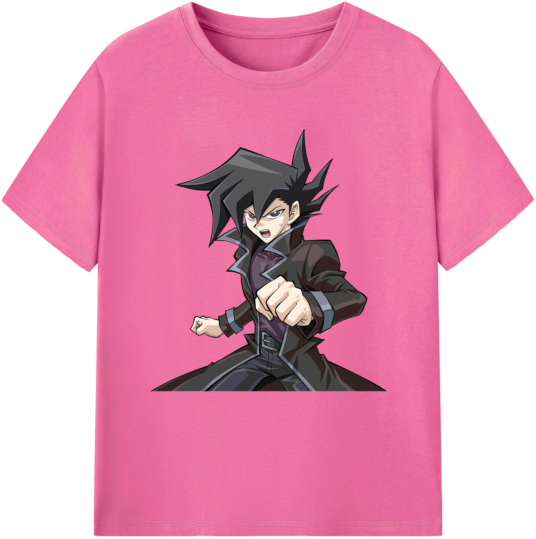 （画像用） 遊☆戯☆王 Yu-Gi-Oh! レディースカジュアルプリントTシャツ（綿100％）